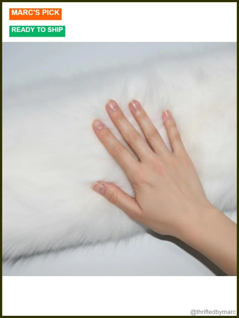 Wolf Faux Fur Hood 3-in-1 Scarf Hat and Mittens with Ears Paws Winter Costume